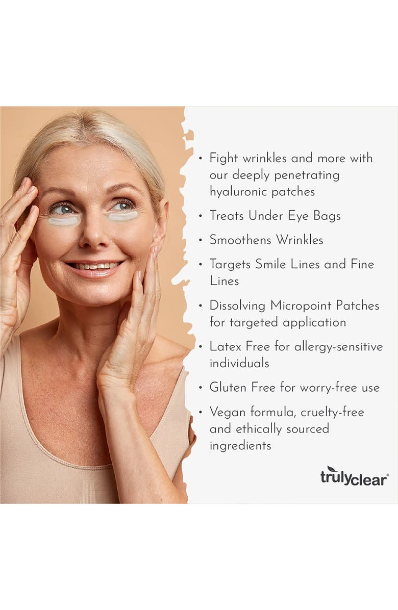 TRULY CLEAR Wrinkle Patches 4 Patches, Alternate, color, 