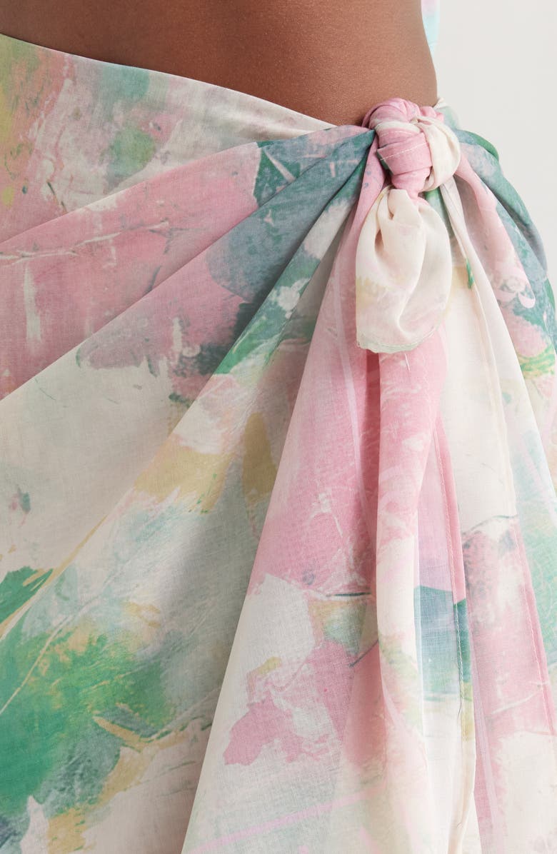 BOAMAR Karmi Cover-Up Sarong, Alternate, color, Pink Multi