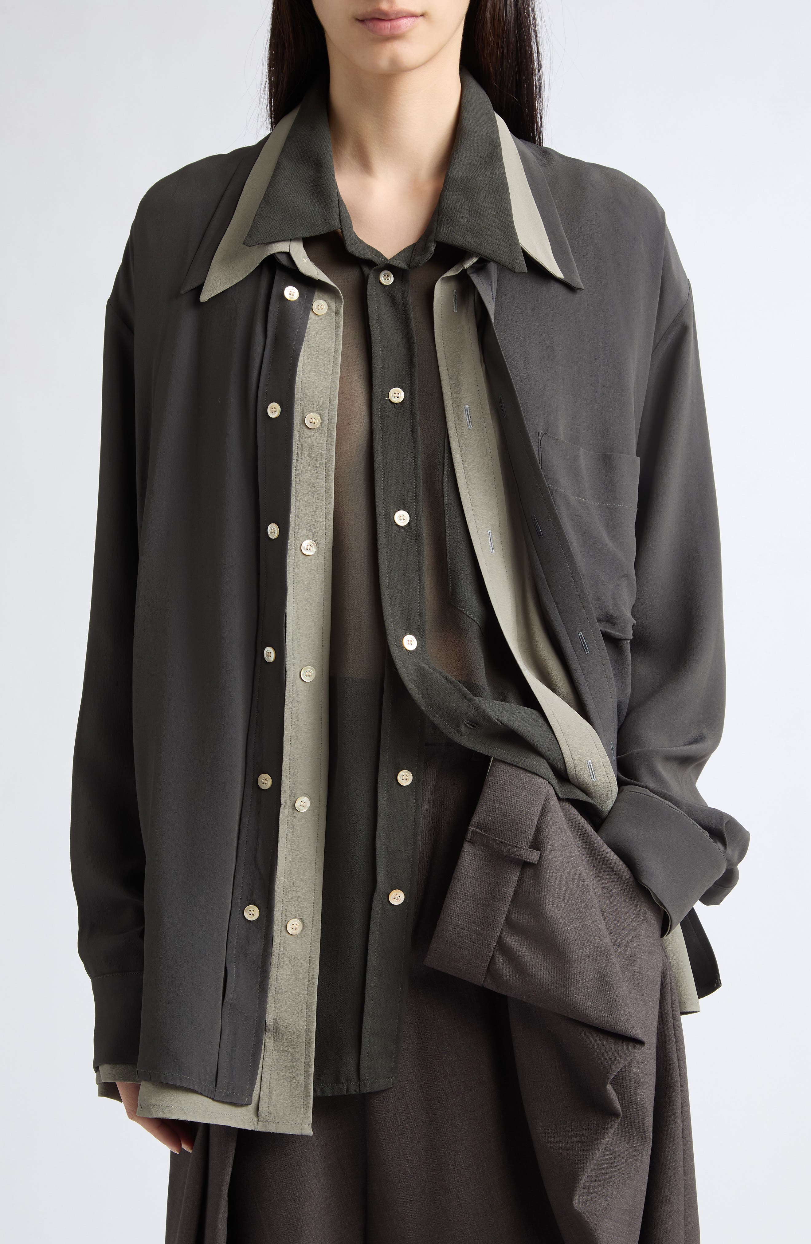 selected SAGE GEORGETTE TRIPLE COMBO