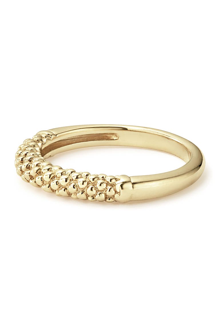 Caviar Band Ring, Alternate, color, GOLD