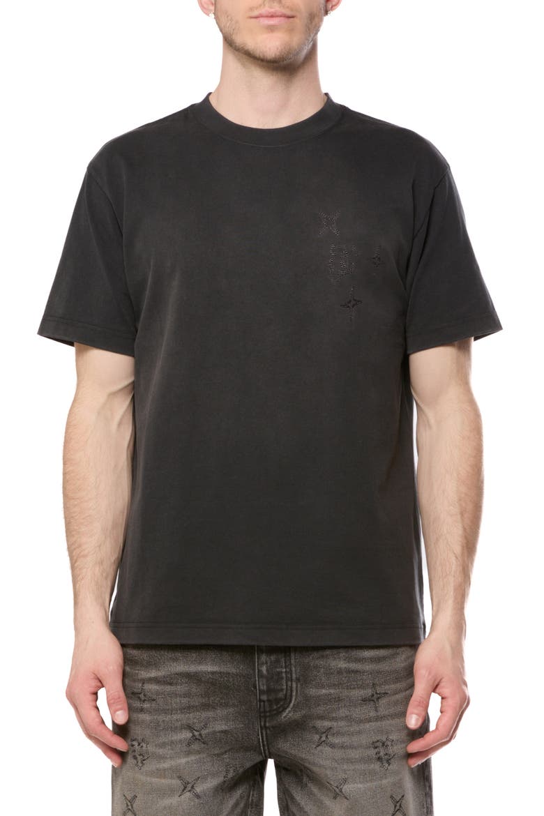 Heavyweight Jersey Graphic T-Shirt, Main, color, BLACK