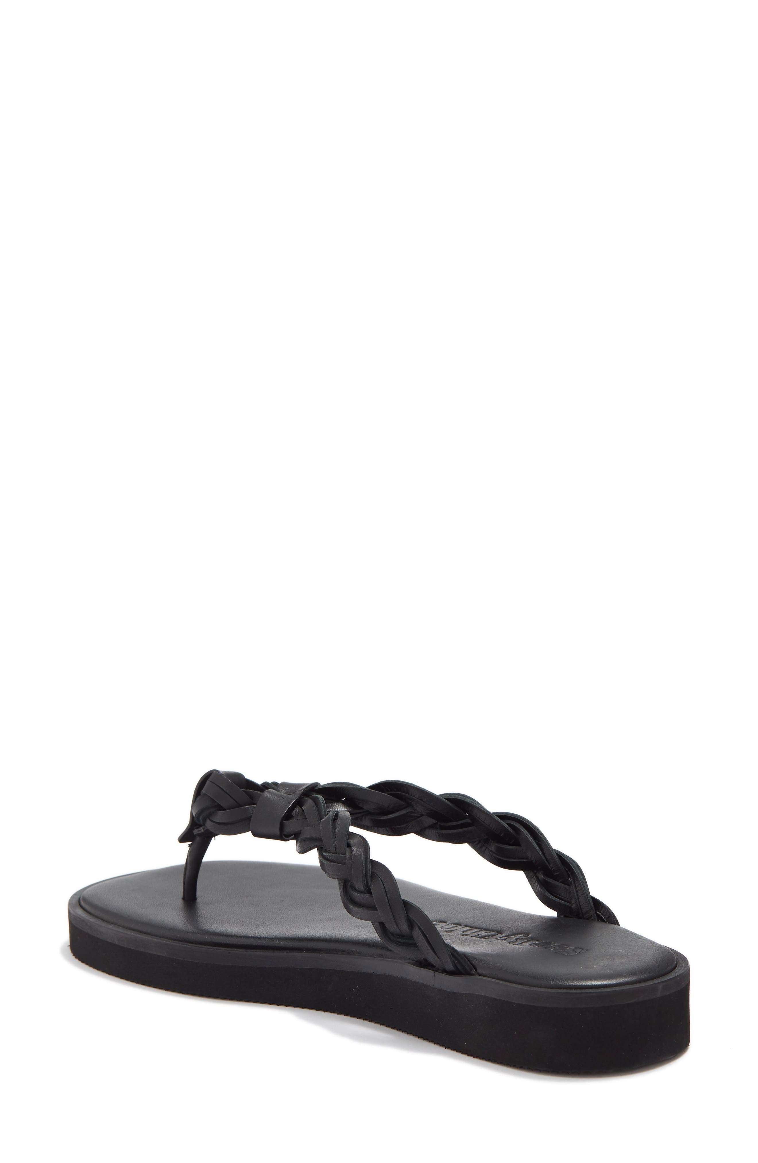 See by Chloé Braided Strap Sandal, Alternate, color, 