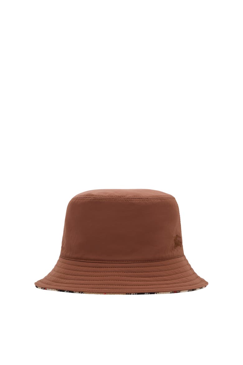Reversible Check Wool Bucket Hat, Alternate, color, Archive beige