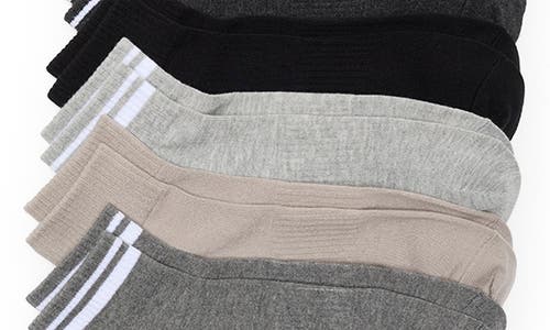 Nordstrom Rack 5-pack Retro Stripe Ankle Socks In Multi