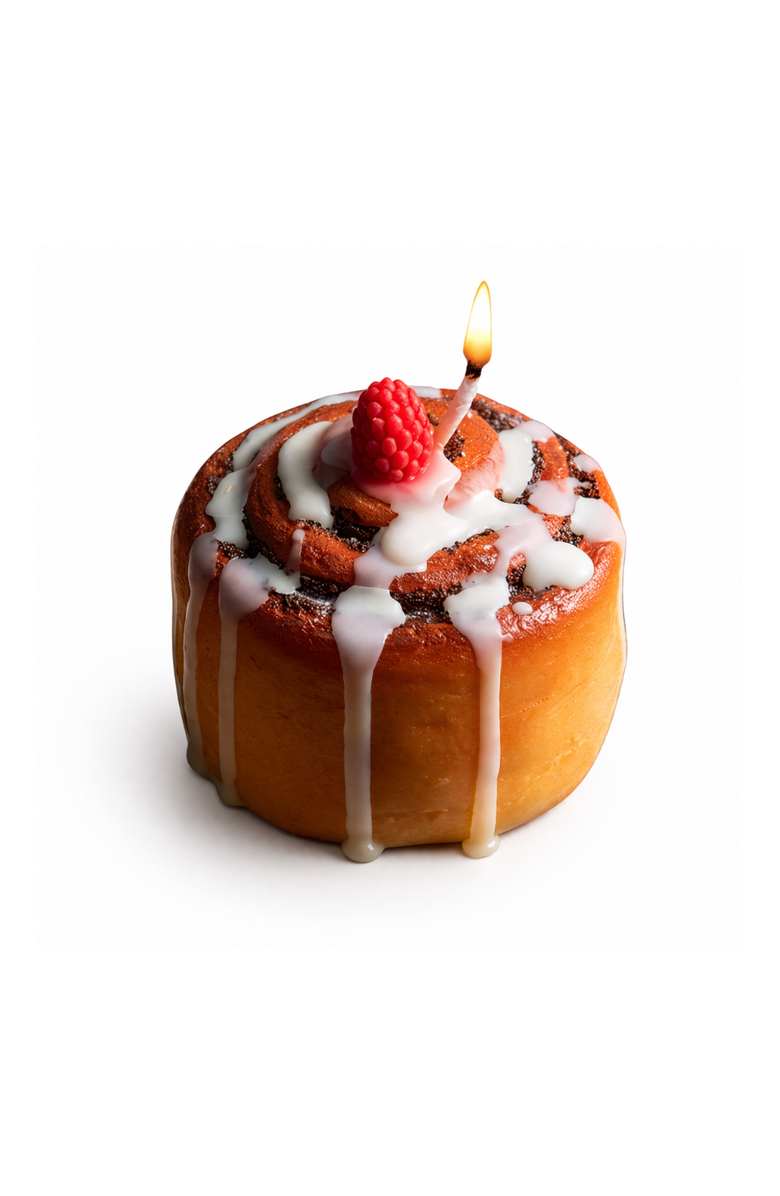 Southlake gifts Cinnamon Roll Candle, Main, color, Cinnamon