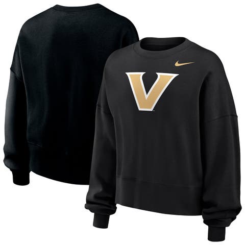 Women's Nike Black Vanderbilt Commodores Phoenix Fleece Pullover Sweatshirt