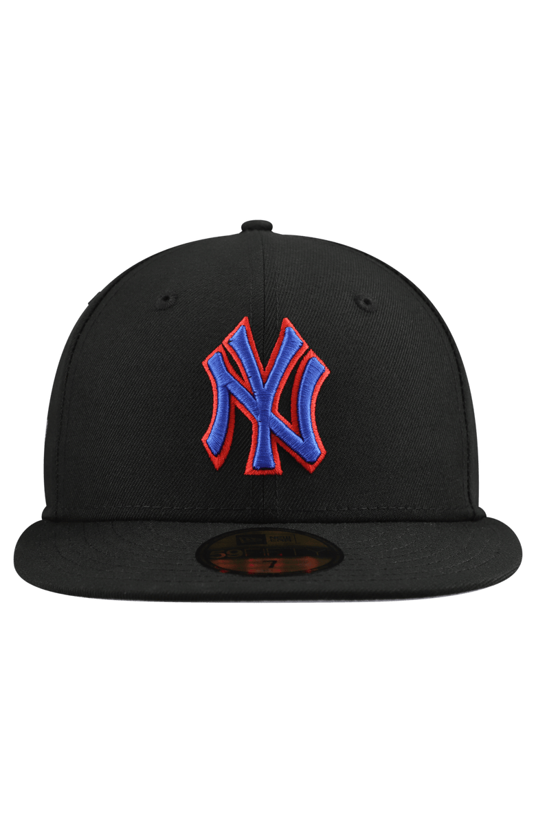 New Era Men's New Era Black New York Yankees Dominican Republic 59FIFTY Fitted Hat, Alternate, color, Black
