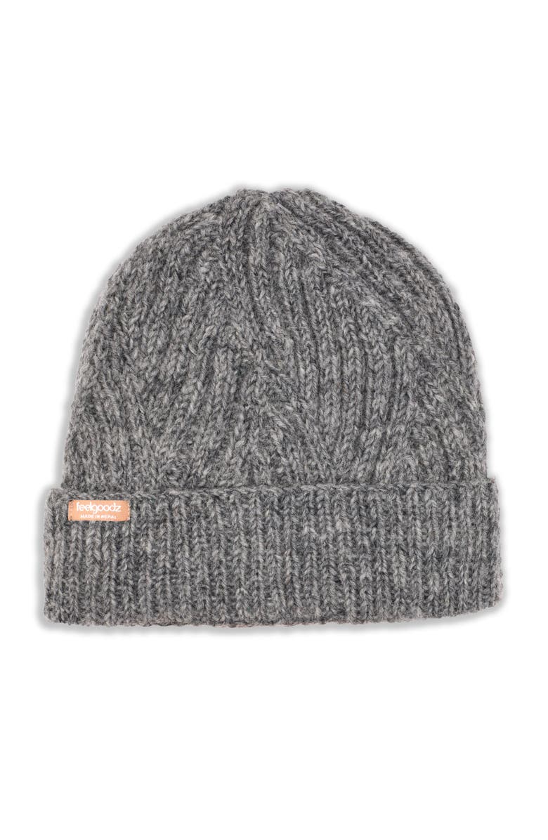 Feelgoodz Women's Artisan Hand-Knit Vienna Beanie Hat, Main, color, Finch