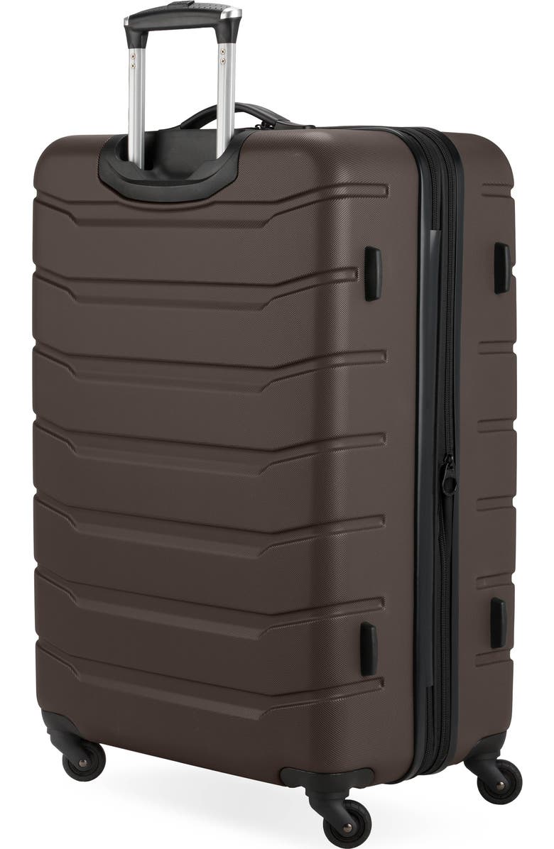 SWISSGEAR 28-Inch Hardside Spinner Suitcase, Alternate, color, Chocolate