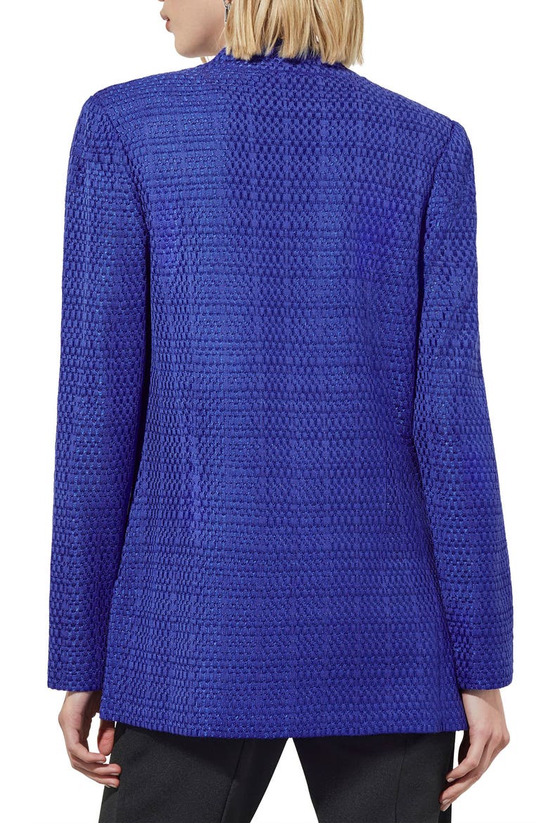 Knit Jacket, Alternate, color, SAPPHIRE SEA