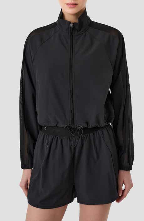 RM Rebecca Minkoff Crop Track Jacket