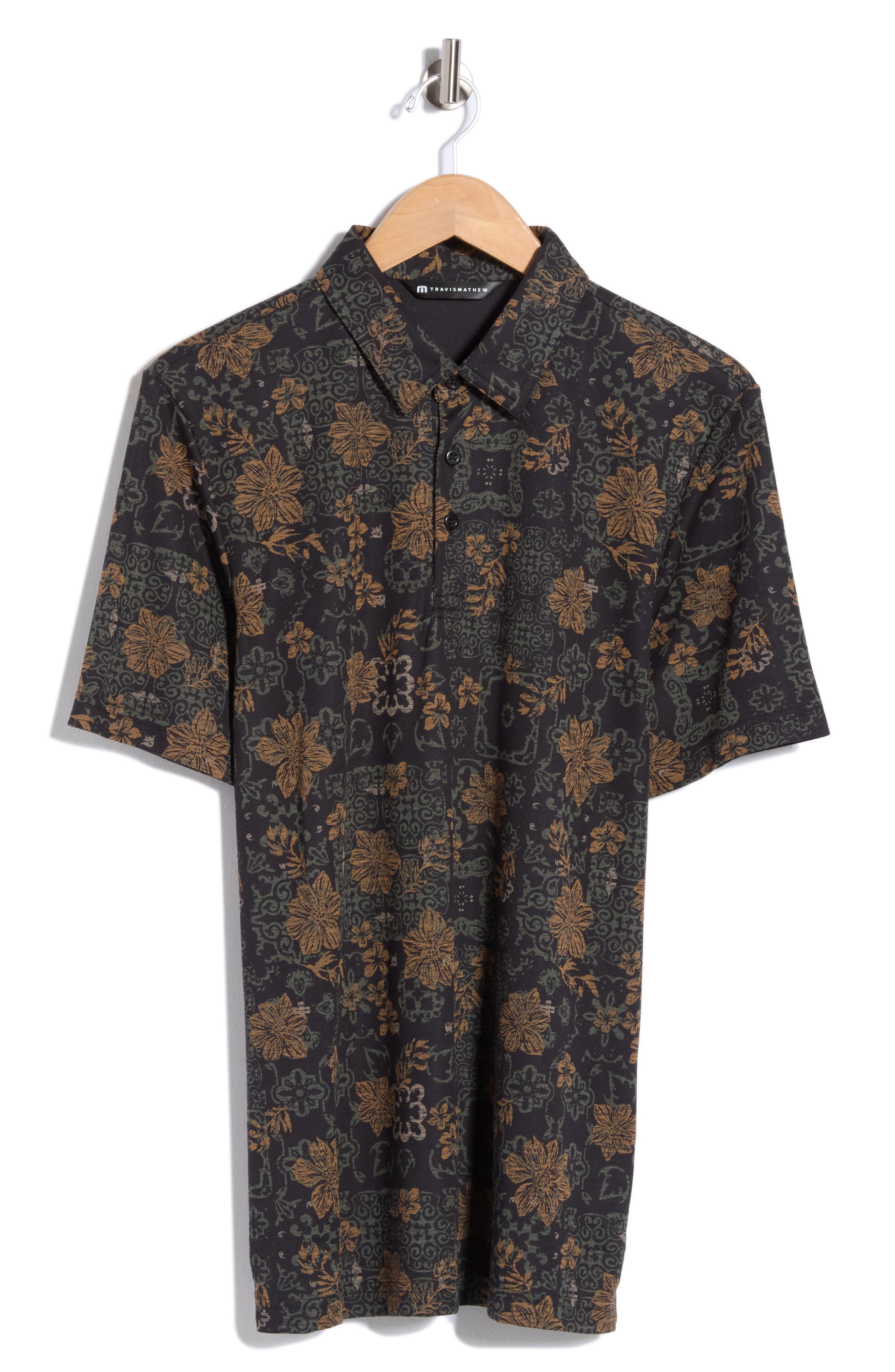 Speaking My Language Floral Polo