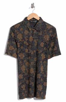 Speaking My Language Floral Polo