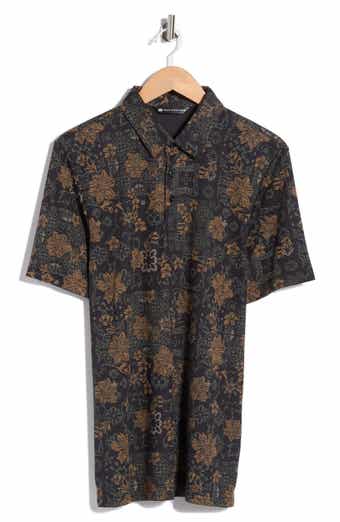Speaking My Language Floral Polo