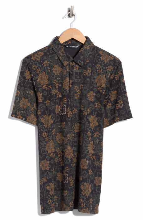 Speaking My Language Floral Polo