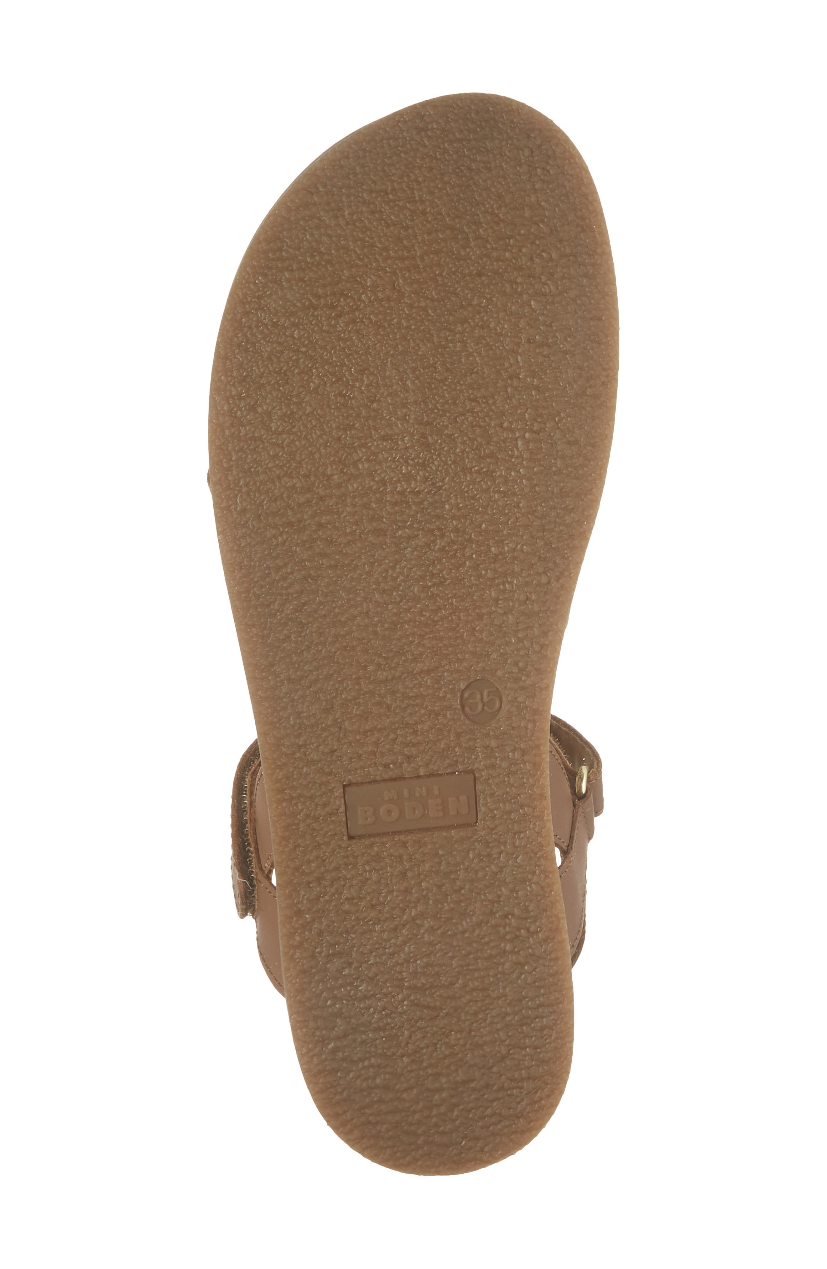 Boden Kids' Ankle Strap Sandal, Alternate, color, Tan