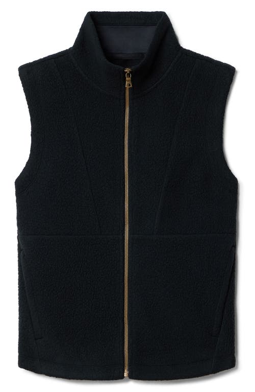 Rhone Aloft Fleece Vest In Black