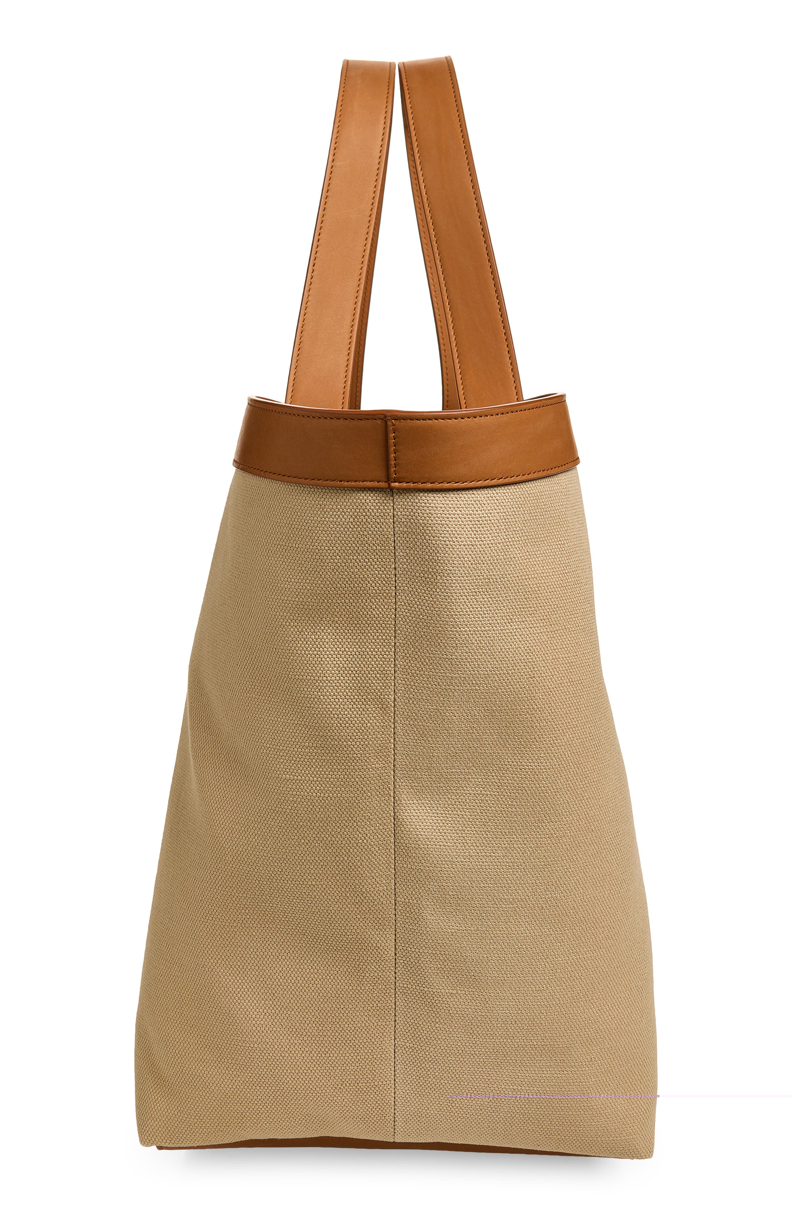 Saint Laurent Canvas Y Tote, Alternate, color, 