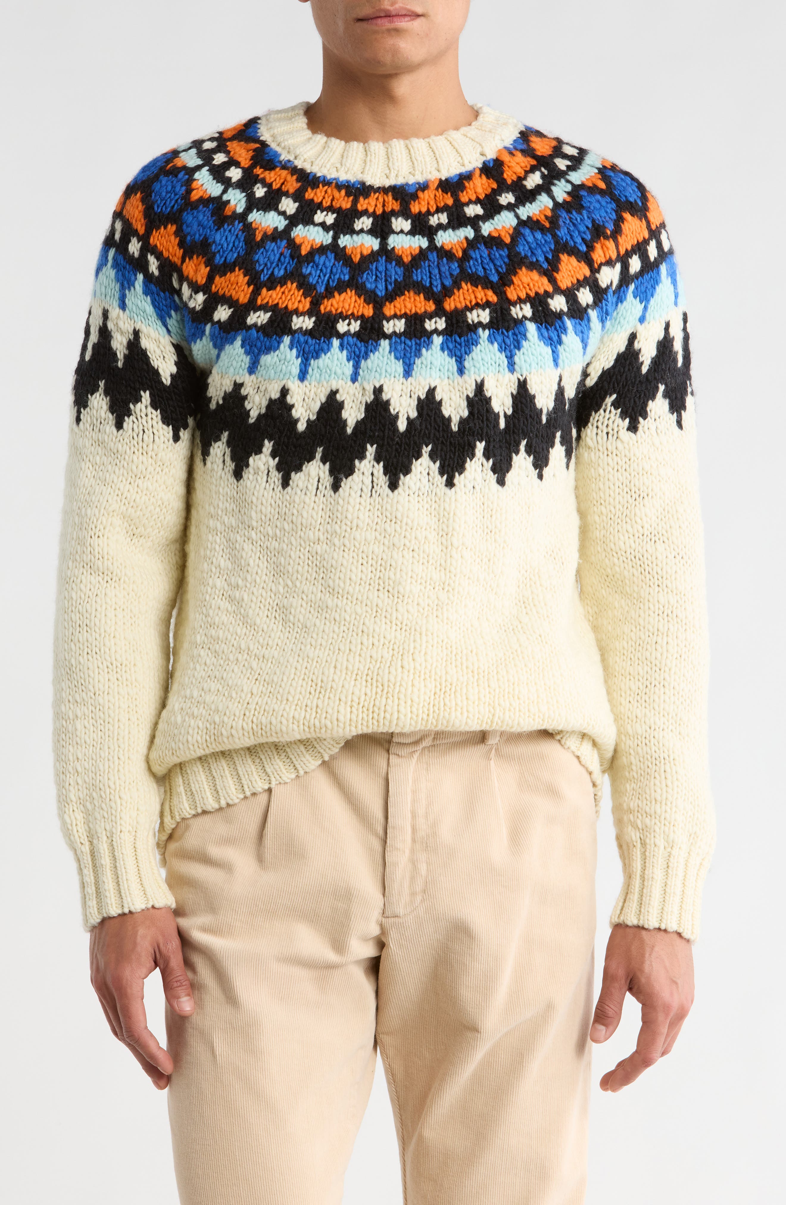 NN07 Felix Nordic Wool Sweater
