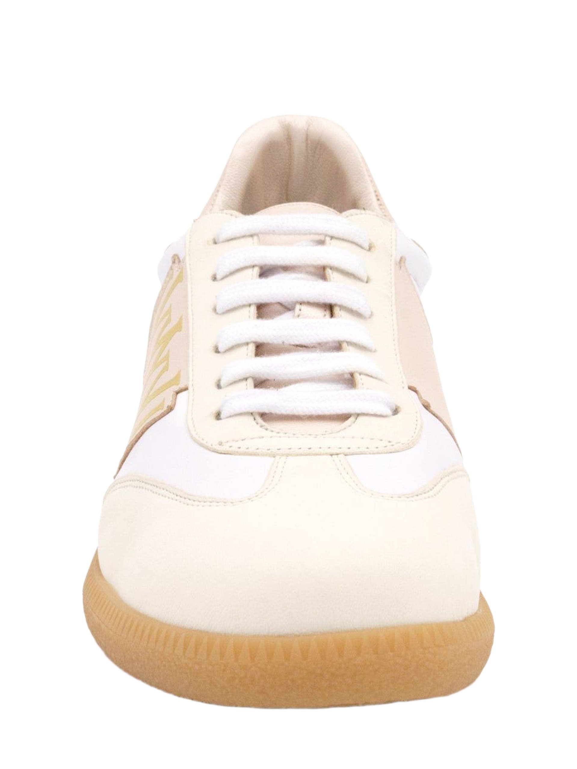 Valentina Rangoni Valetta Women's Suede Sneakers - Essential Casual Footwear, Alternate, color, Beige/Wht