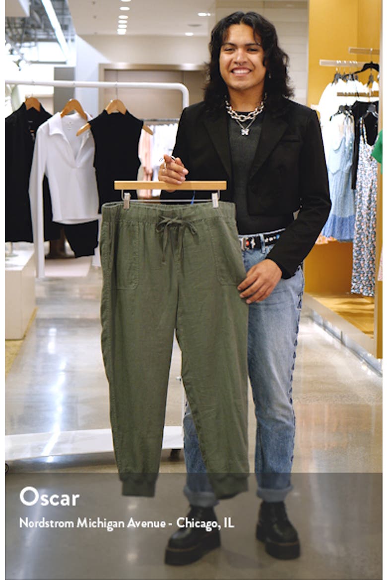 Linen Joggers video