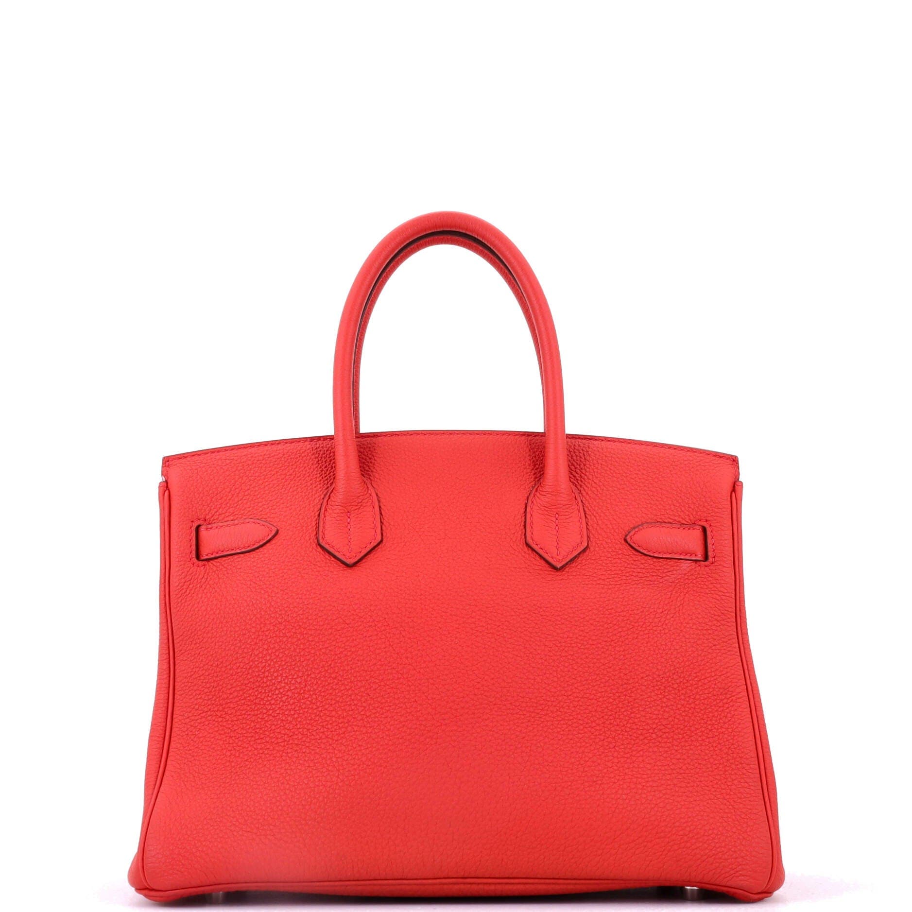 Birkin Handbag Red Togo With Palladium Hardware 30, Alternate, color, Red
