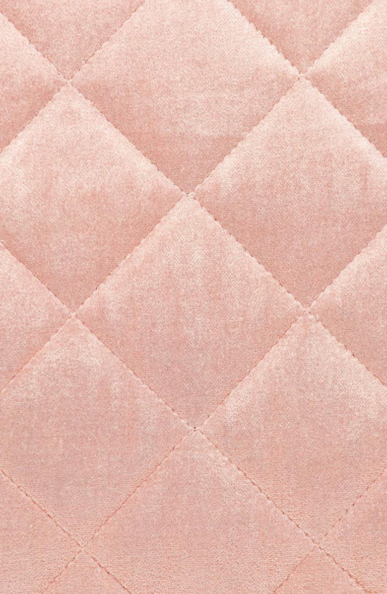 PARKLAND COLLECTION Milo Quilted Throw Pillow, Alternate, color, Pink