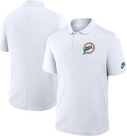 Nike Men's Nike White Miami Dolphins Rewind Victory Performance Polo
