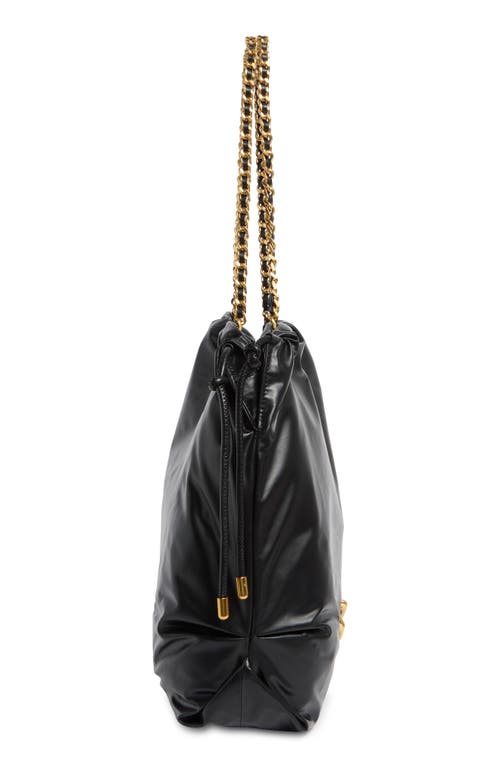 Rebecca Minkoff Medium G Leather Tote In Black