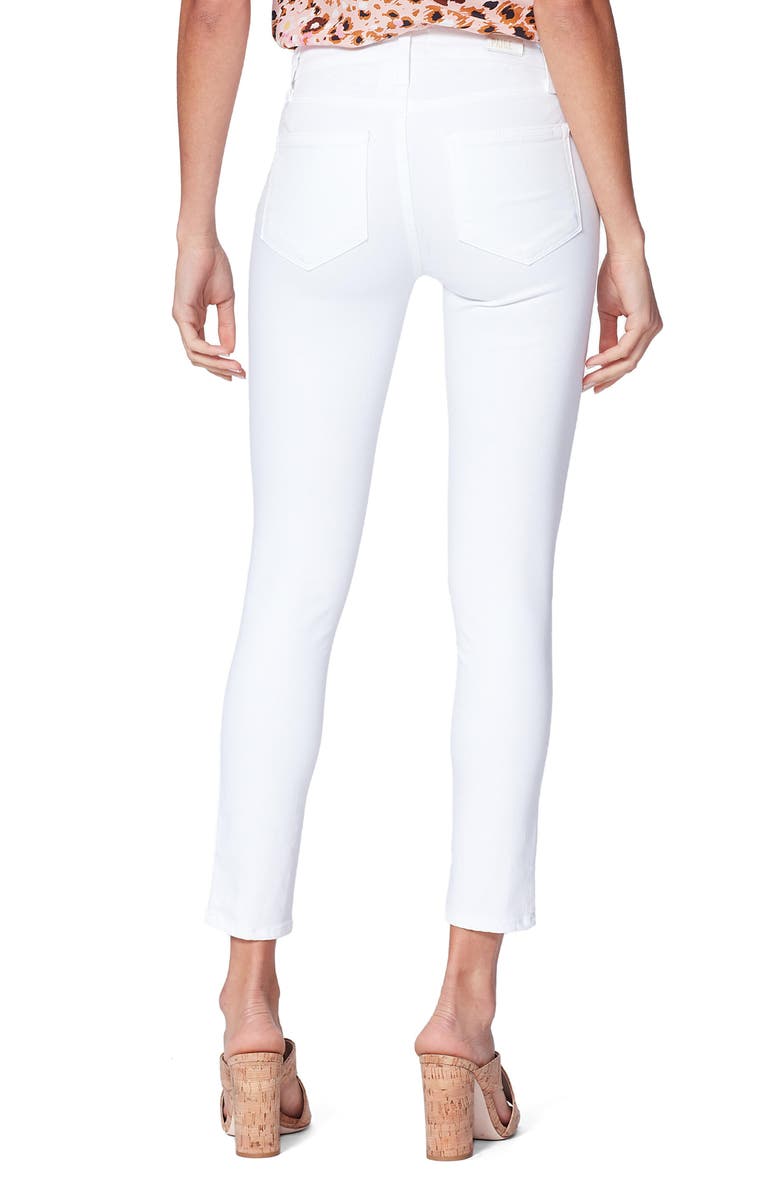 PAIGE Verdugo Faux Pocket Crop Skinny Jeans, Alternate, color, 