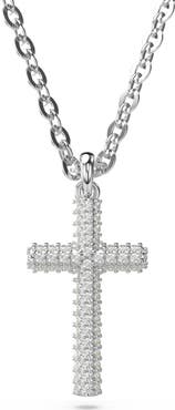 Swarovski Insigne Pavé Zirconia Cross Pendant Necklace