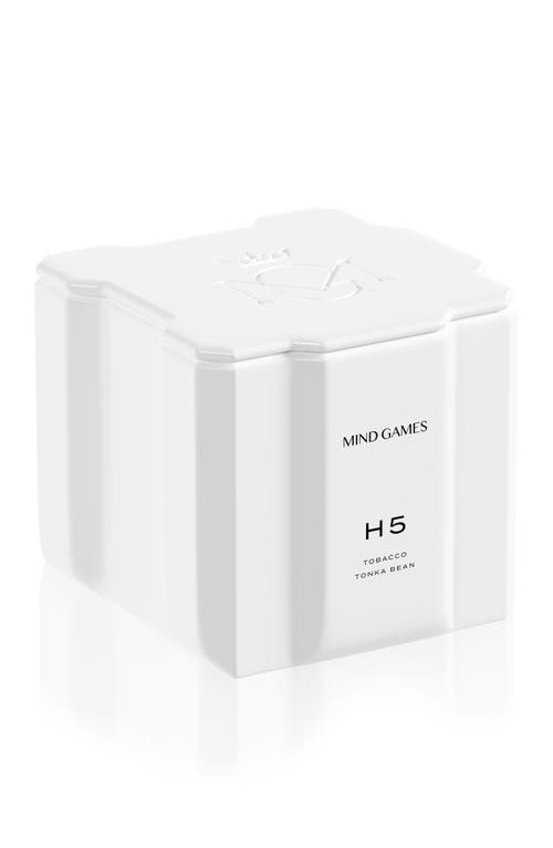 Mind Games H5 White Knight Scented Candle In No Color