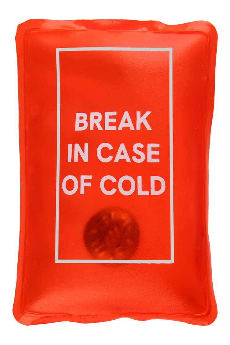 Break In Case of Cold Hand Warmer, Main, color, RED