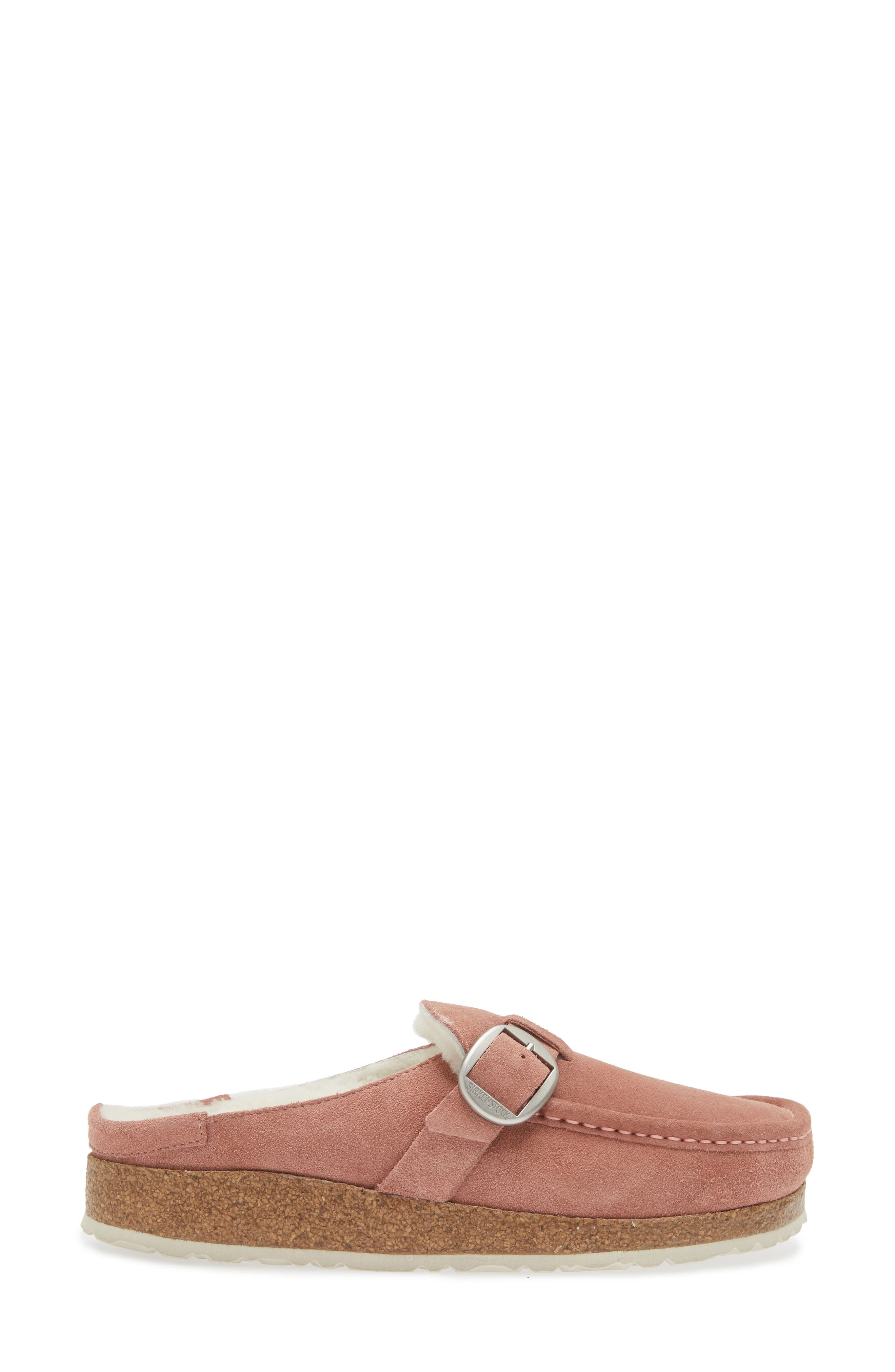 Buckley Genuine Shearling Mule, Alternate, color, PINK