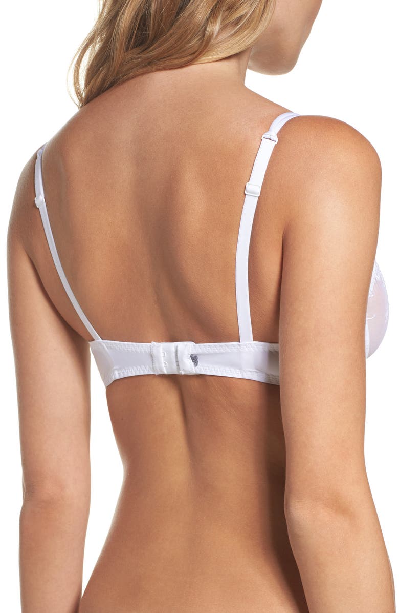 Simone Perele 'Delice' Underwire Demi Bra, Alternate, color, White