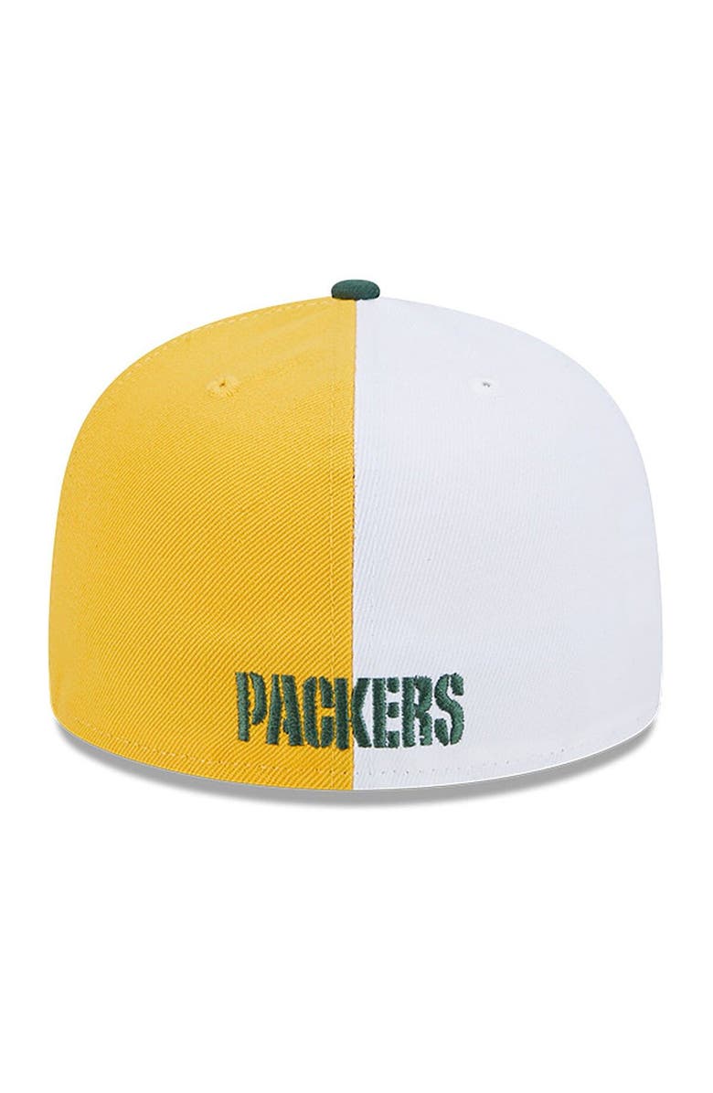 New Era Men's New Era Gold/Green Green Bay Packers 2023 Sideline 59FIFTY Fitted Hat, Alternate, color, Gold