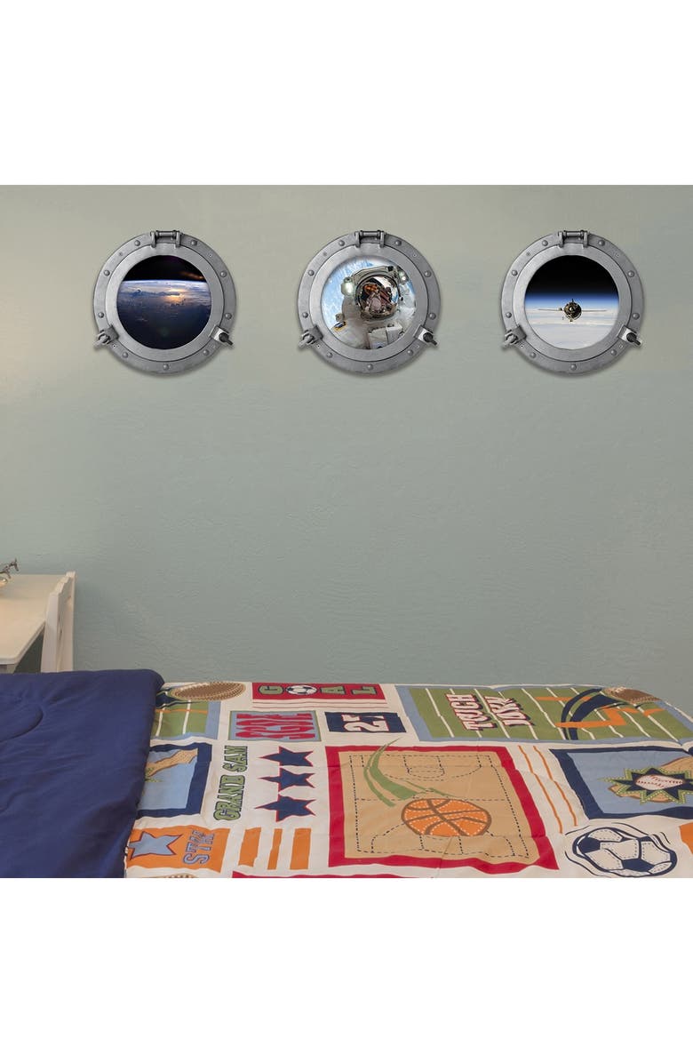 WALPLUS Air Space Window View Kids Art, Alternate, color, 