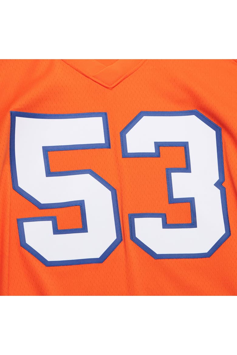 Men's Mitchell & Ness Randy Gradishar Orange Denver Broncos 1978 Legacy Replica Jersey, Alternate, color, Orange