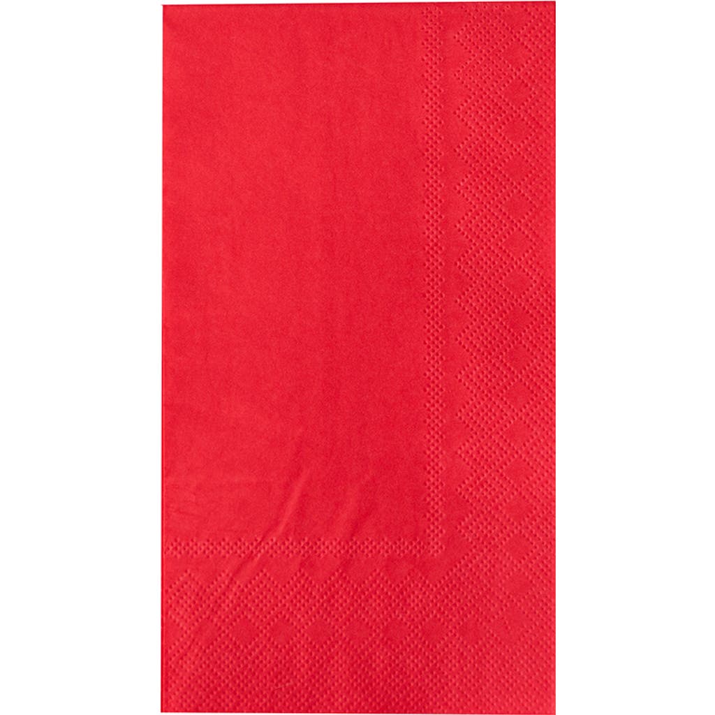 Jollity & Co Shade Collection Guest Napkins In Cherry