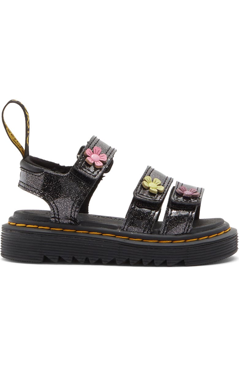 Dr. Martens Kids' Klaire Sandal, Alternate, color, Gradient Glitter