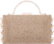 Nina Faux Pearl Dangle Minaudiere