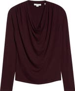 Vince Cowl Neck Long Sleeve Top
