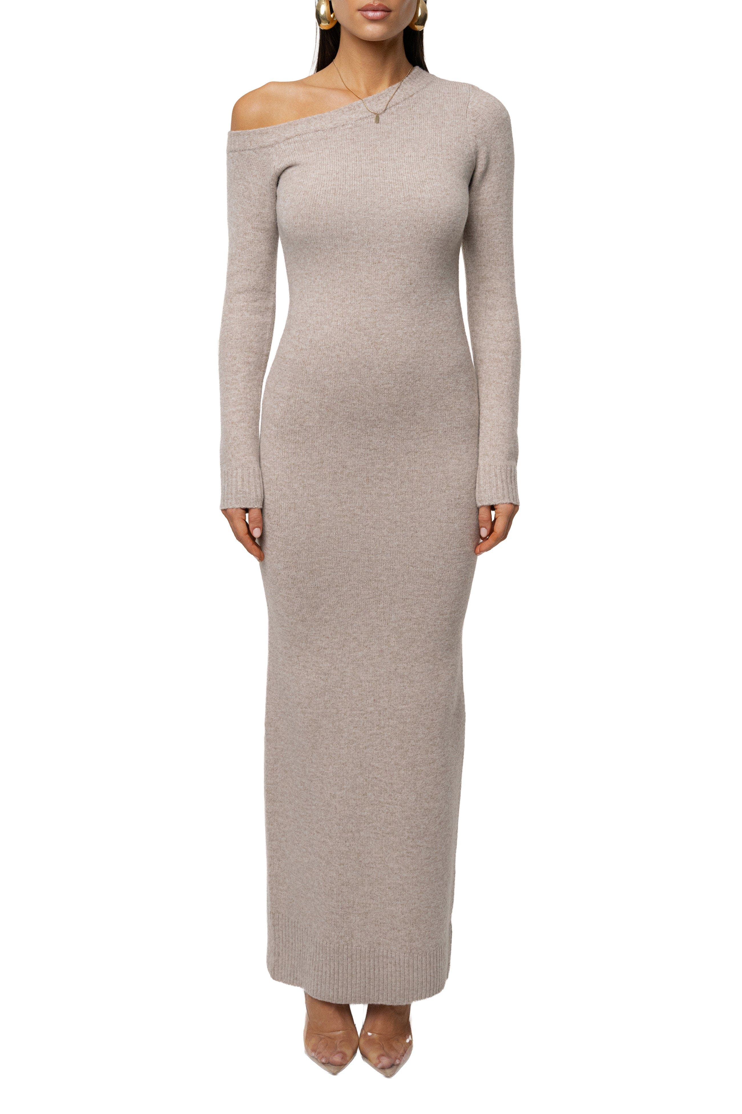 Fireside Knit Maxi Dress