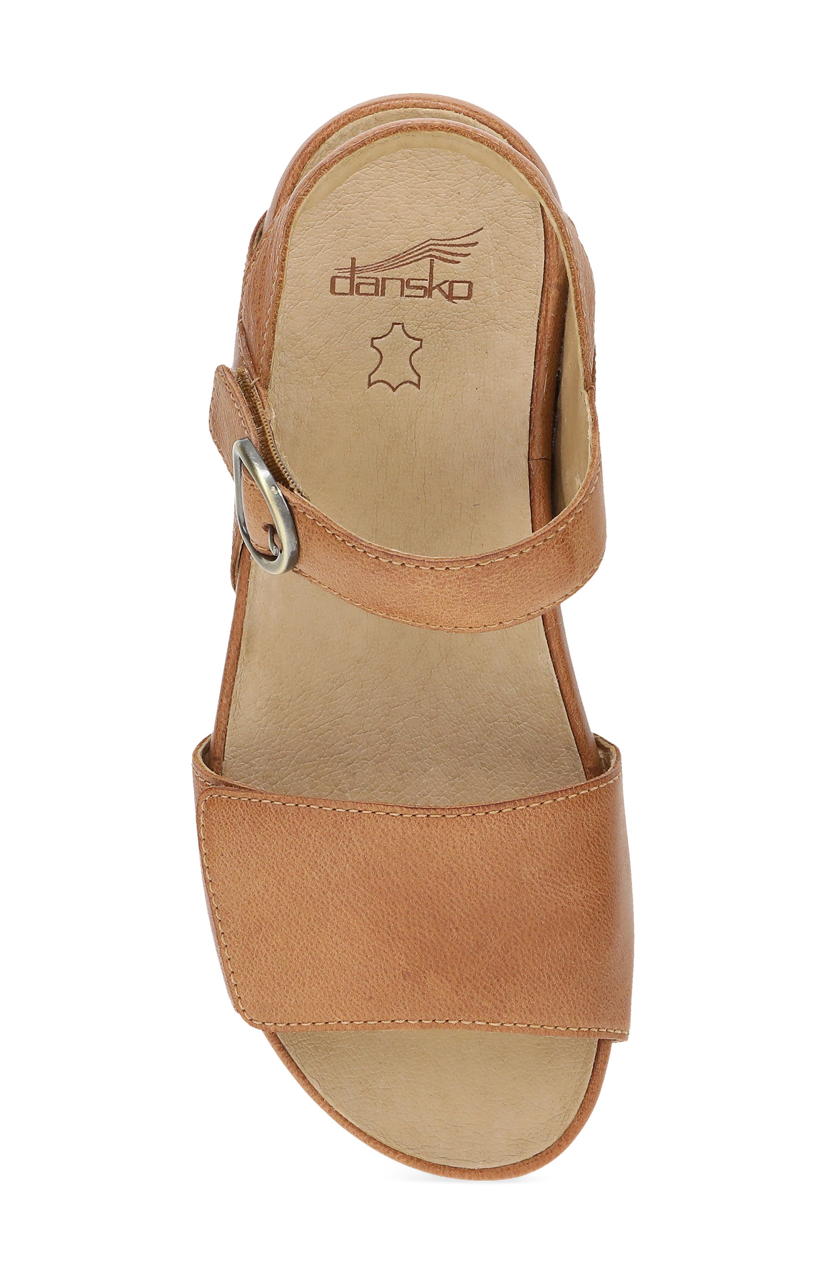 Tinsley Ankle Strap Slide Sandal, Alternate, color, NATURAL
