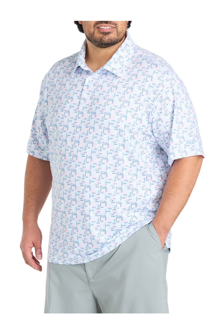 Big & Tall Shades Performance Polo Shirt, Main, color, MULTI
