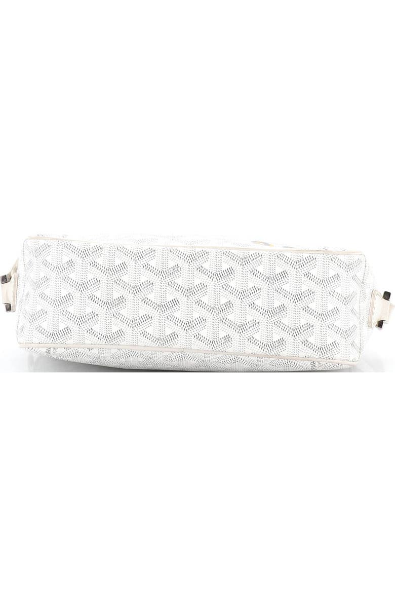 Pre-Owned Goyard Cap Vert Bag Printed Coated Canvas, Alternate, color, White