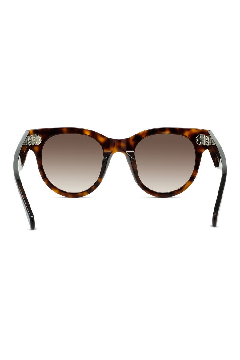 54mm Gradient Square Sunglasses, Alternate, color, DARK HAVANA/ ROSE