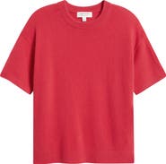 Nordstrom Short Sleeve Cashmere Sweater