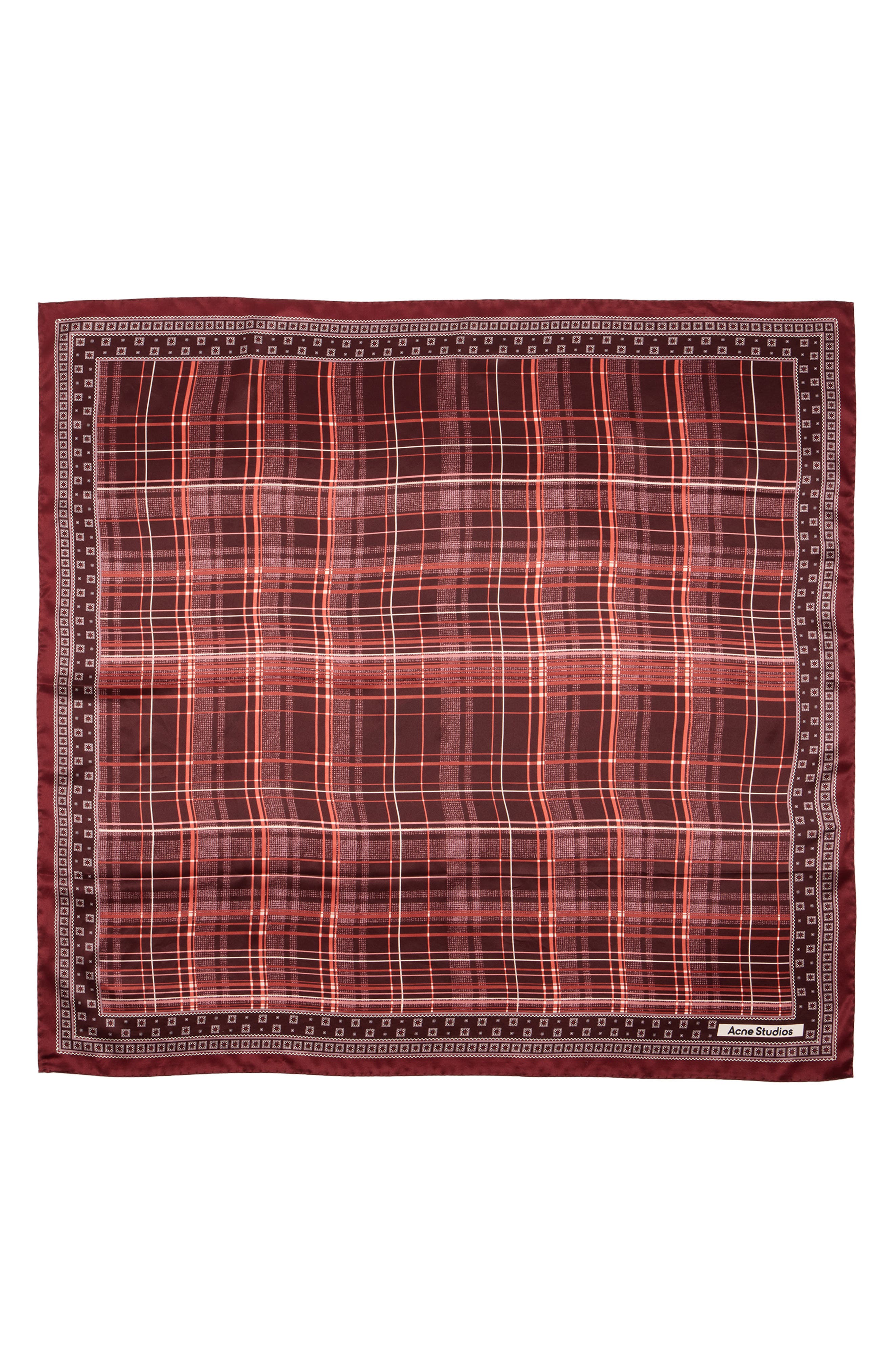 selected BURGUNDY/ BROWN