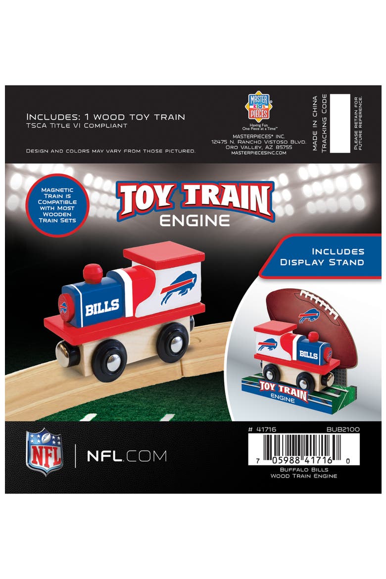 Buffalo Bills Toy Train Engine, Alternate, color, Multicolor